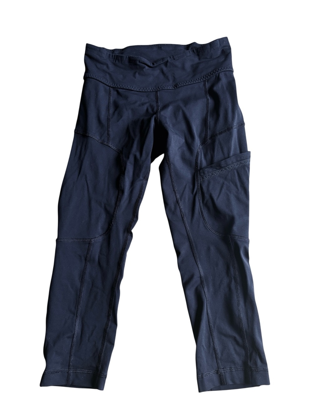 LULULEMON ATHLETICA Wunder Under Low Rise Crop Leggings